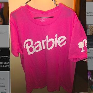 COPY - Plus size Pink Barbie shirt
